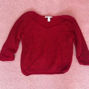American Rag Red Sweater Size S